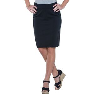Toad and Co. Black Transita Tencel Pencil Skirt